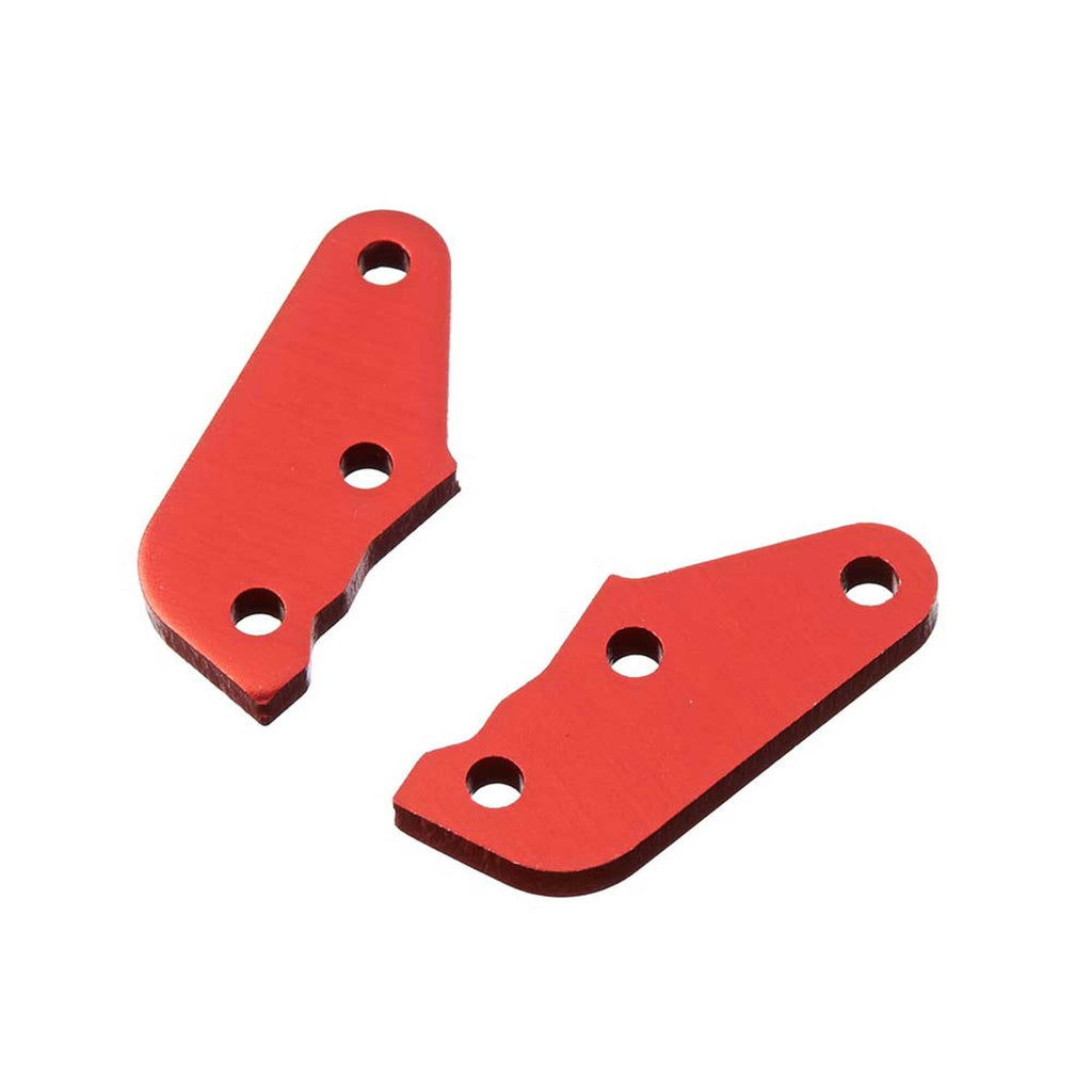 Arrma 340106 Steering Plate B Aluminum Red Senton (2)