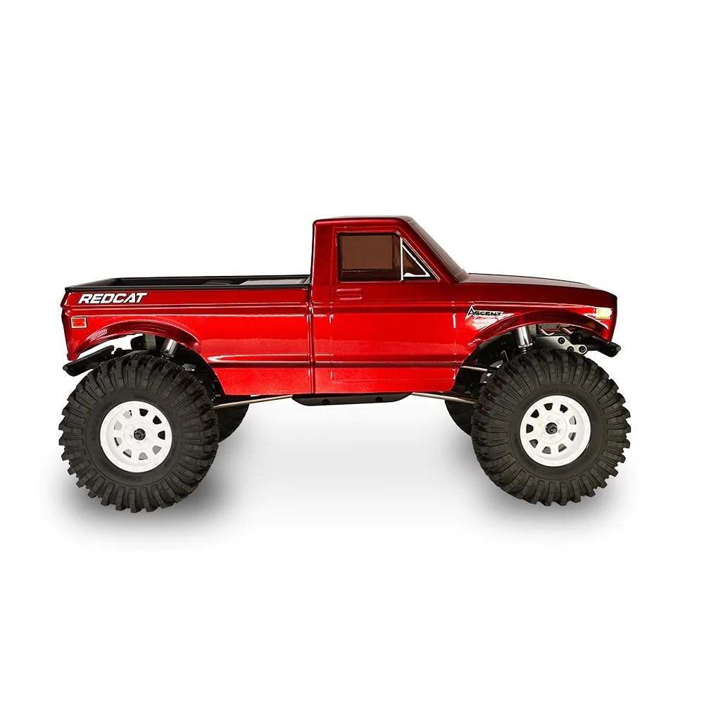 Redcat Ascent 1/10 Scale Rock Crawler – High-Torque 4WD RC Trail Truck with Portal Axles, Waterproof Electronics, LiPo Ready, RTR – Hobby-Grade Remote Control Rock Climber