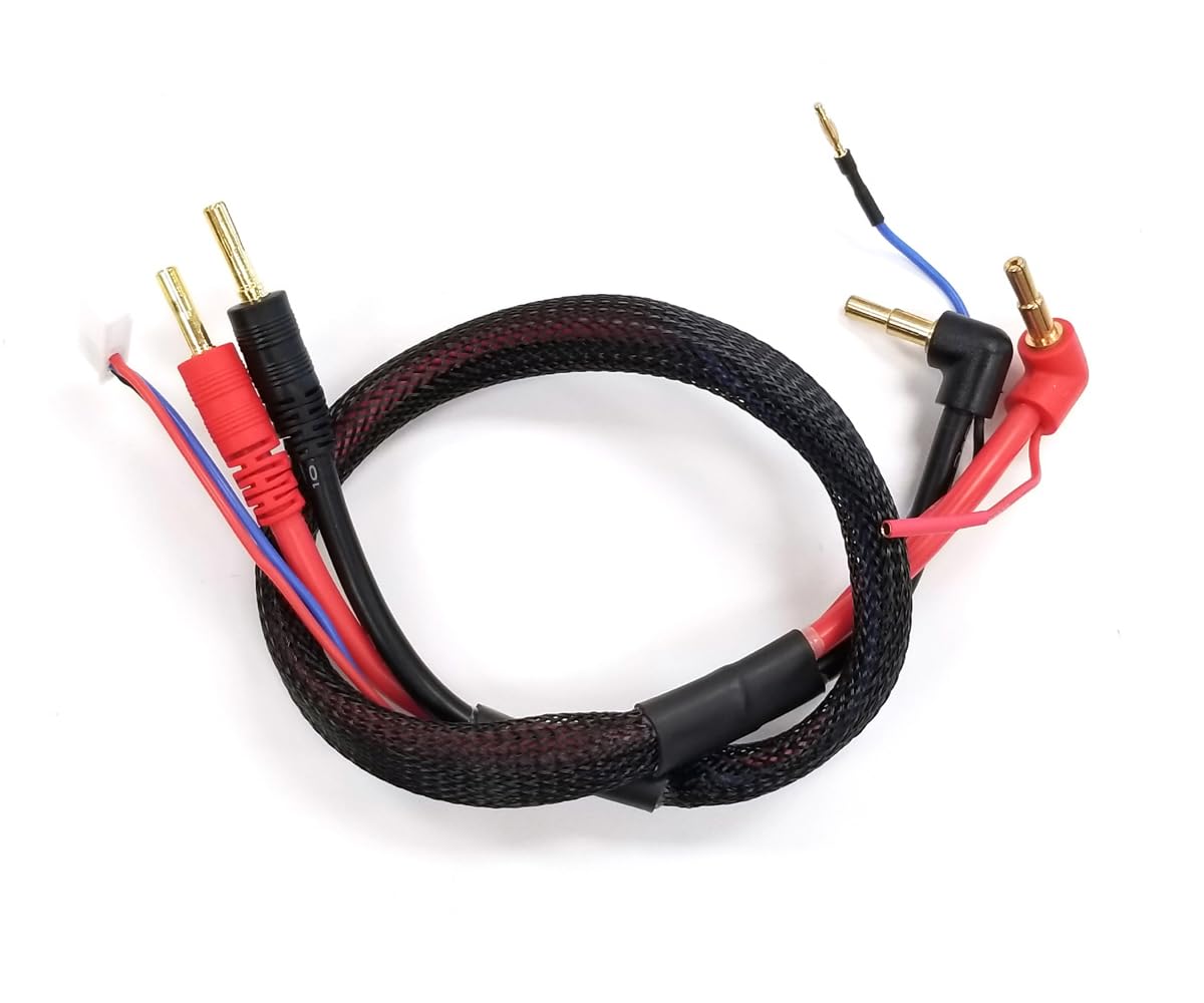 Racers Edge 1170 Pro Charge Lead Set 4mm / 5mm, 18" Long