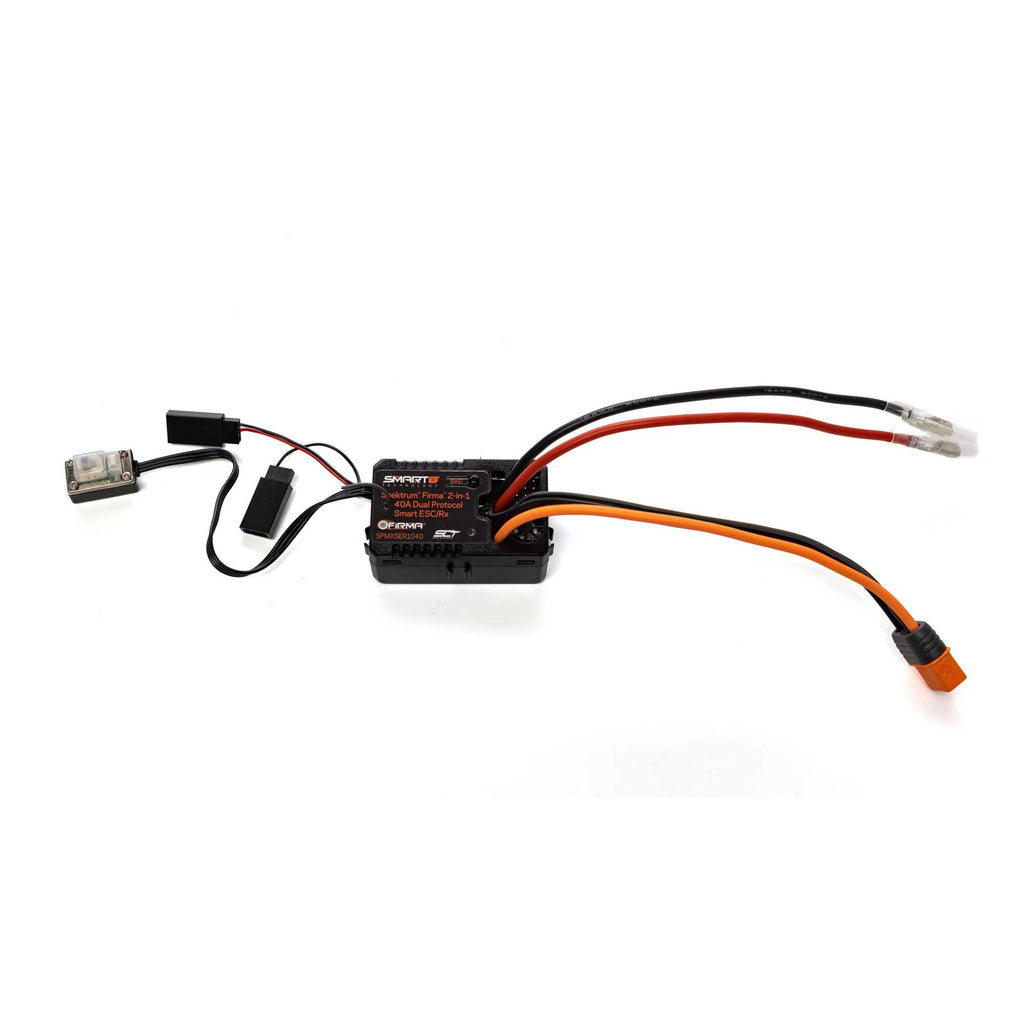 Spektrum XSER1040 FIRMA 2 in 1 - 40A BR Smart ESC/Dual Protocol RX