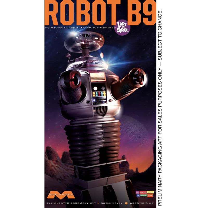 Moebius Models 939 1/6 Lost In Space Robot Model Kit