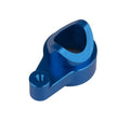 Team Associated 81519 RC8B4 FT servo saver arm, blue aluminum