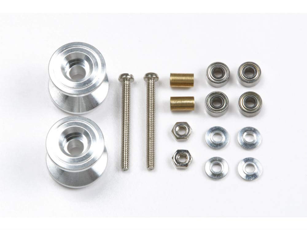Tamiya 15398 JR DOUBLE ALUMINUM ROLLERS