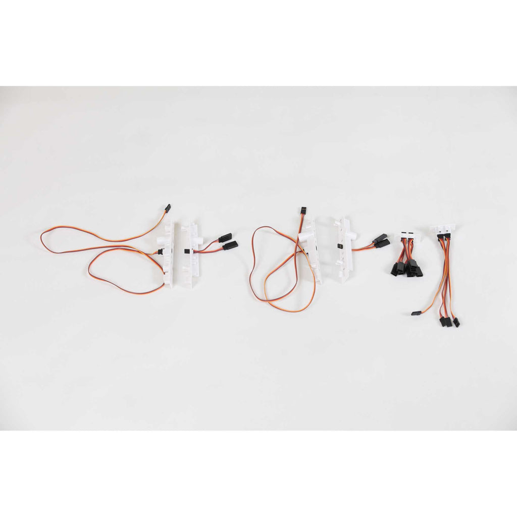 E-Flite EFL01277 Hands Free Servo Plug Holder Set: P-51D 1.5m