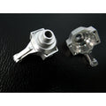 Hot Racing TBR2108 Silver Aluminum Steering Knuckles