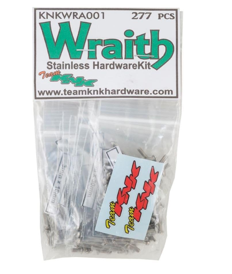 Team KNK WRA001 Stainless Hardware Kit for Axial Wraith