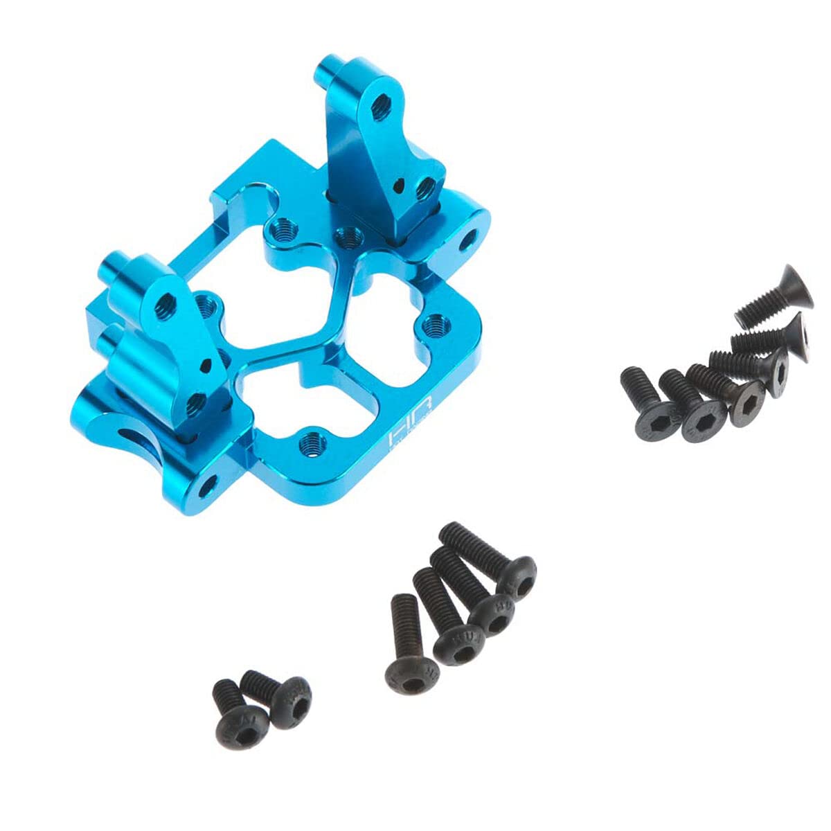 Hot Racing ECT0806 Aluminum Front Suspension Mount Blue 1/10 2WD