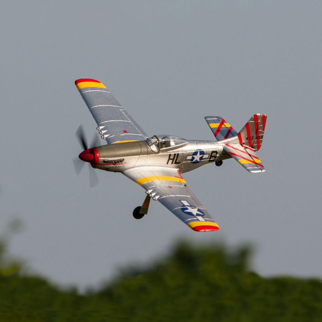 Rage R/C P-51D Mustang 500mm Brushless RTF Warbird with PASS (Pilot Assist Stability Software) System