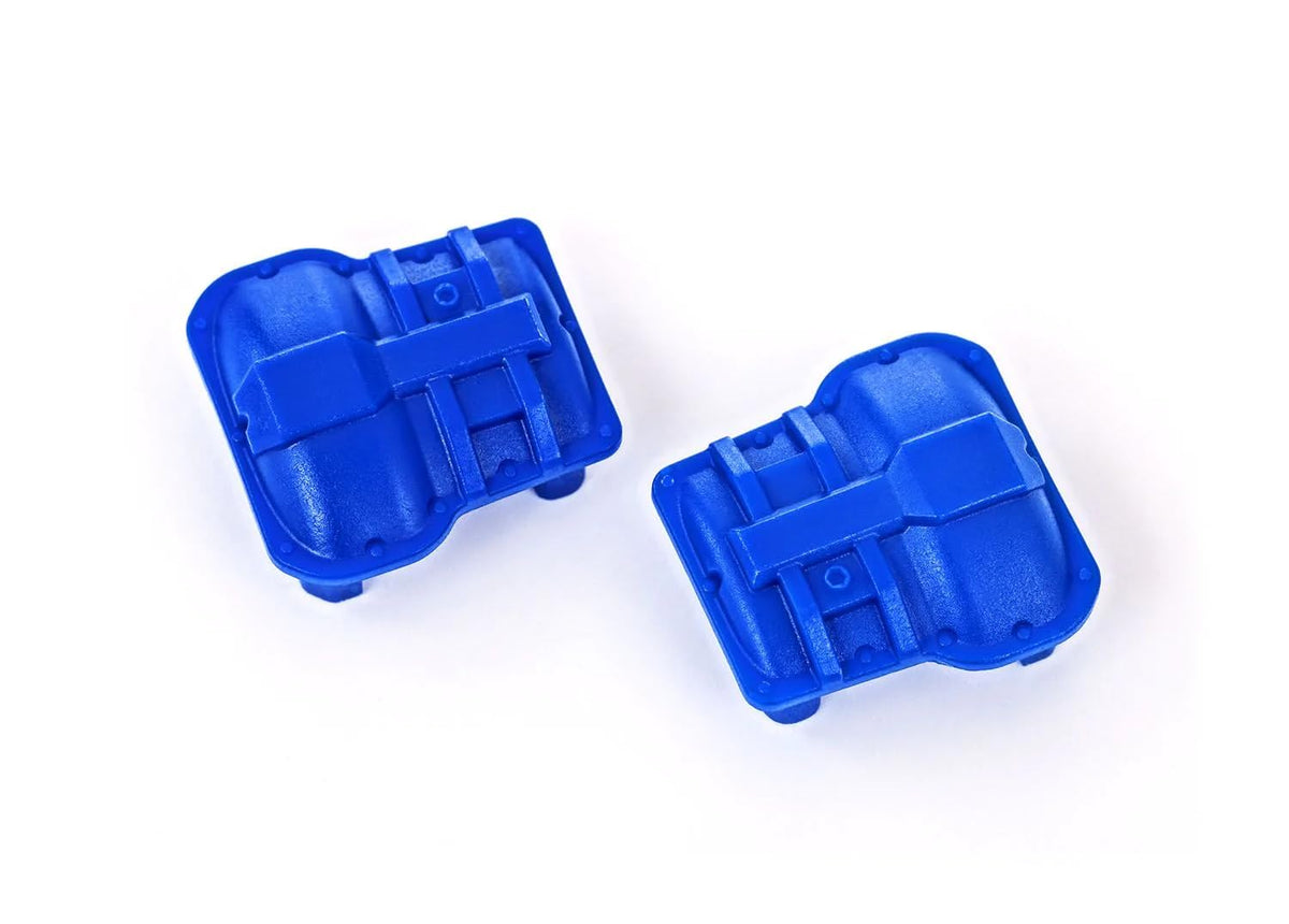 Traxxas 9738-BLUE Axle Cover, Front or Rear (Blue) (2)