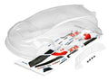 Maverick 28076 CLEAR RALLY BODY WITH DECALS (ION RX)