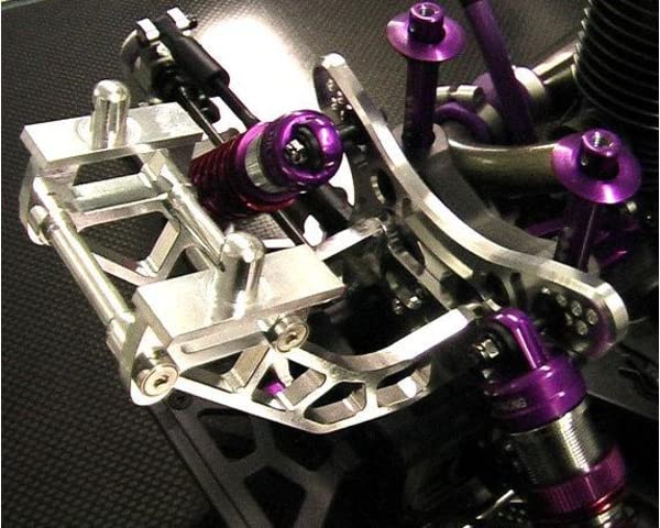 Hot Racing HF40M08 Silver Alum. Wing Mount Hellfire