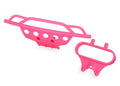 Traxxas 5835P Bumper, front/ bumper mount, front (pink)
