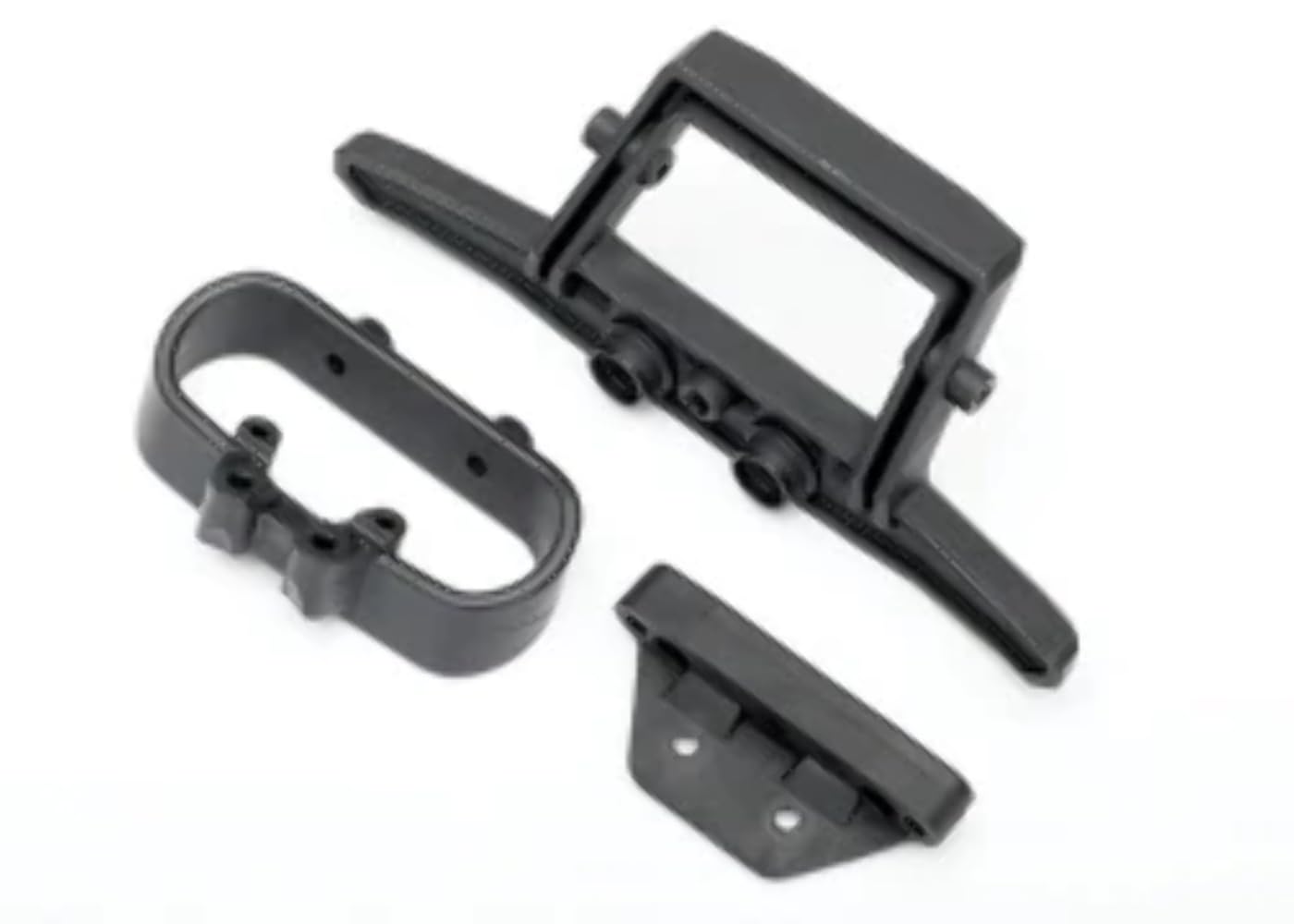 Traxxas 6737 Bumper and Bumper Mount, Rear