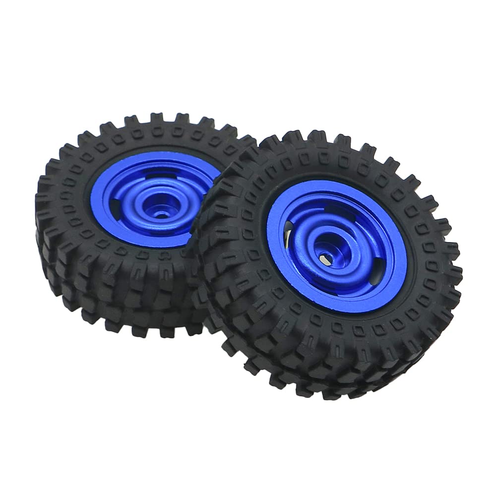 Panda Hobby OPC636046ACBL Classico4 Aluminum Wheels, Black with 60mm Tires fits Tetra18 X1, X1T, X2, X2T, K1