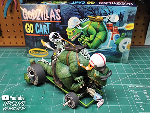 Polar Lights 987 Godzilla's Go Cart Model Kit