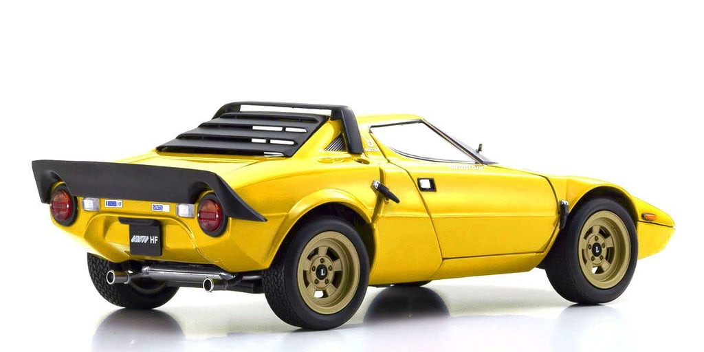 Kyosho KS08130Y 1/18 Scale Lancia Stratos HF, Yellow