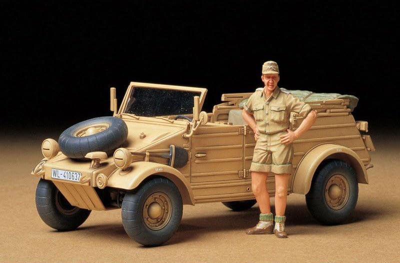 Tamiya 35238 1/35 German Kübelwagen Type 82 Afrika Korps WWII Model Kit