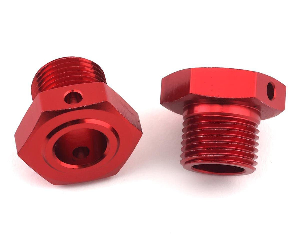 Arrma 311035 Aluminum Wheel Hex 17mm 14.6mm Thick Red (2)