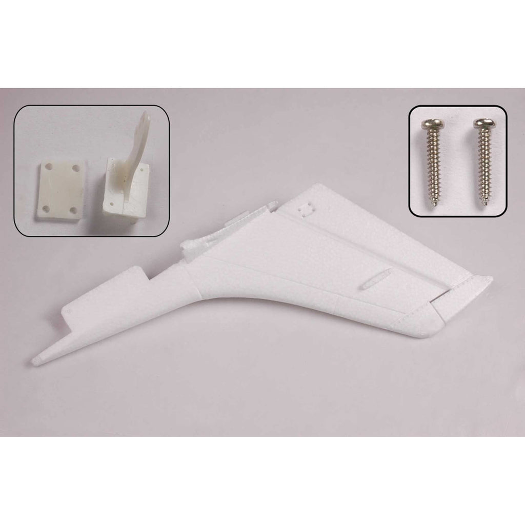 FMS SM104RED Rudder, Red: Sky Trainer 1100mm,V2