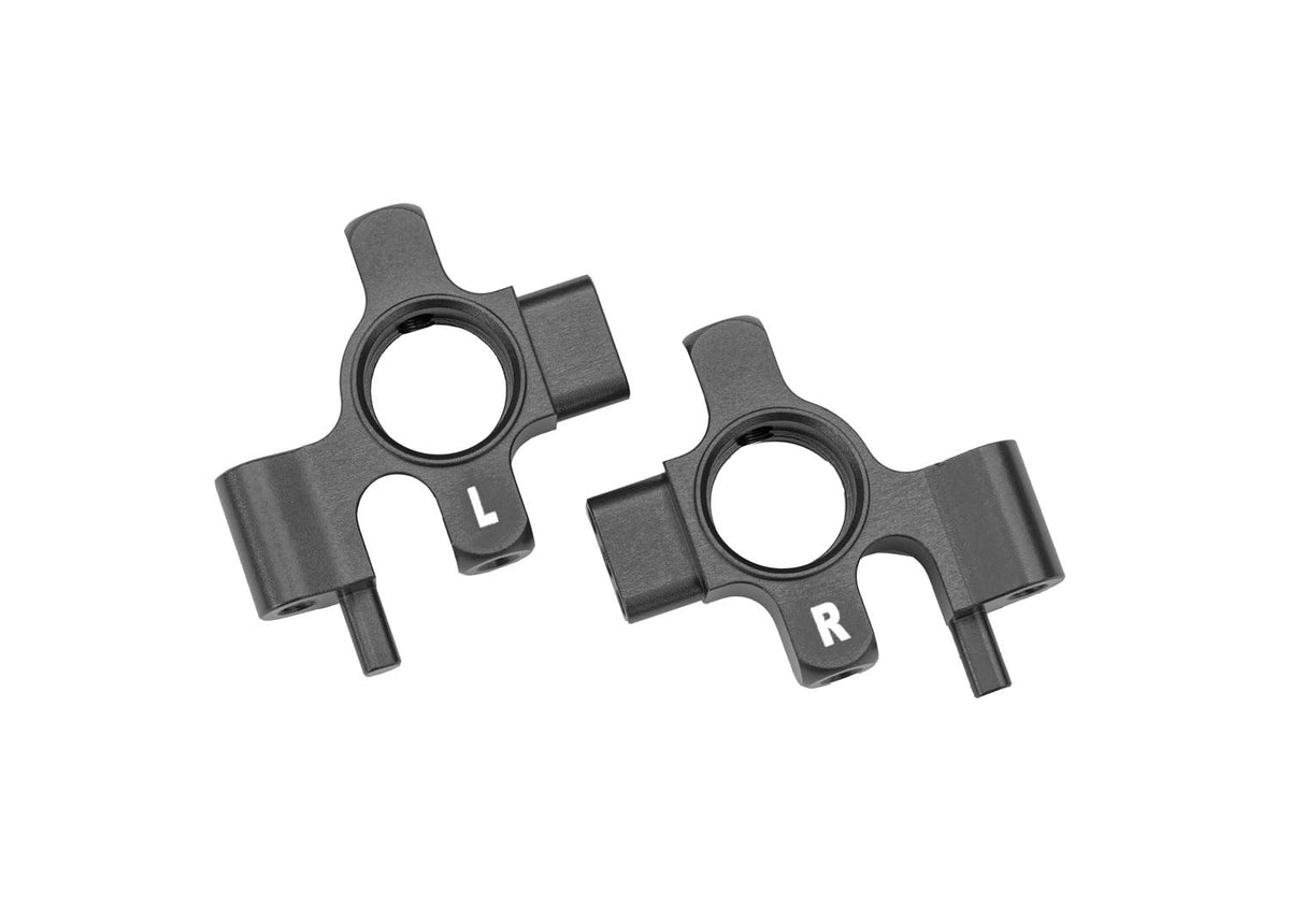 Traxxas 10537-GRAY Steering Blocks L&r Alum Gray