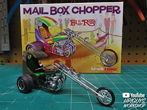 MPC 892 1/25 Ed Roth's Mail Box Clipper Trick Trike Series Model Kit