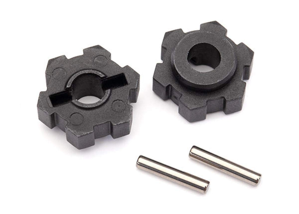 Traxxas 8956 Wheel Hubs, Hex (2)/ 2.5x12 Pins (2)