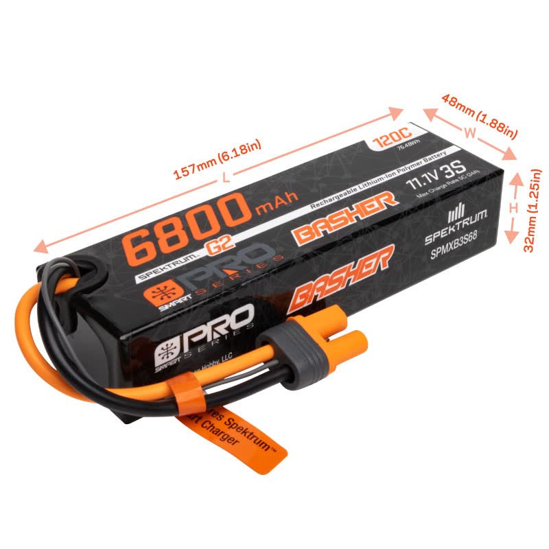 Spektrum SPMXB3S68 6.8A 3S 11.1V Smrt Pro Bsh LiPo