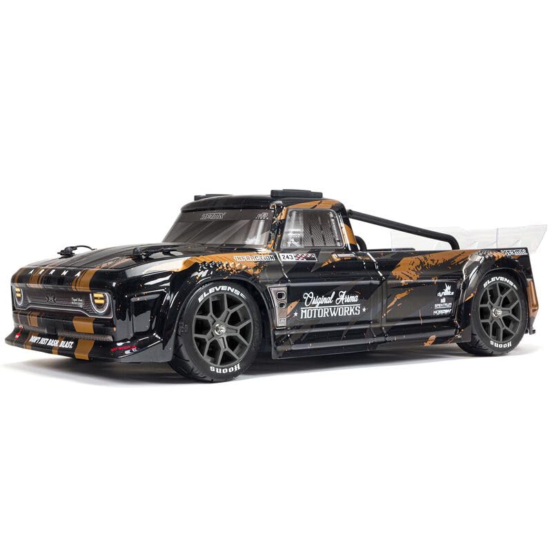 ARRMA RC Truck 1/8 Infraction 4X4 3S BLX 4WD All-Road Street Bash Resto-Mod Truck RTR