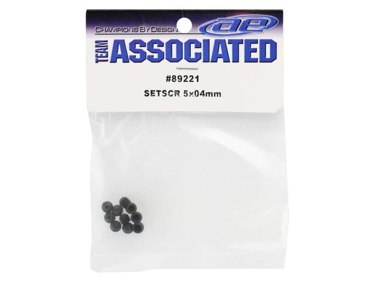 Team Associated 89221 Set Screw 5x04mm (10)