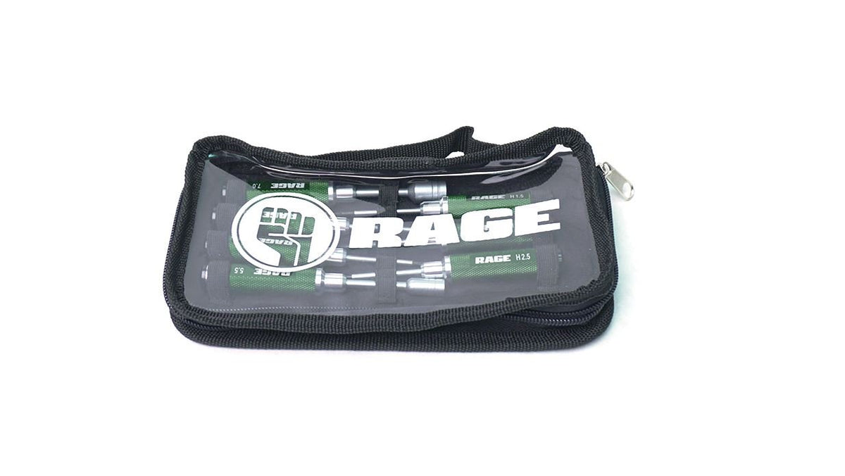 Rage R/C 1500 Compact 7 Piece Machined Tool Set with Case