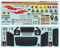Associated 41145 Enduro12, Bushido Decal Sheet