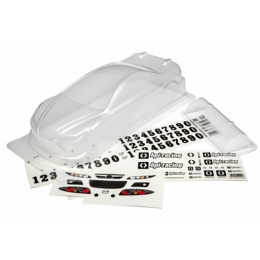 HPI Racing 117181LW Type Mps Race Body (190mm) - Lightweight