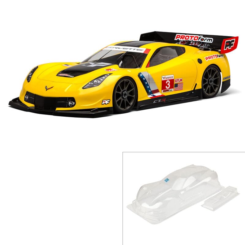 Pro-Form 154640 1/8 Corvette C7.R Clear Body :GT