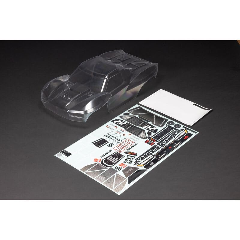 Arrma ARA-1581 FURY Clear Body (Includes Decals/Window Masks)