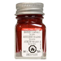 Testors 1105TT Stop Light Red Metallic Enamel Paint 1/4 oz Hobby