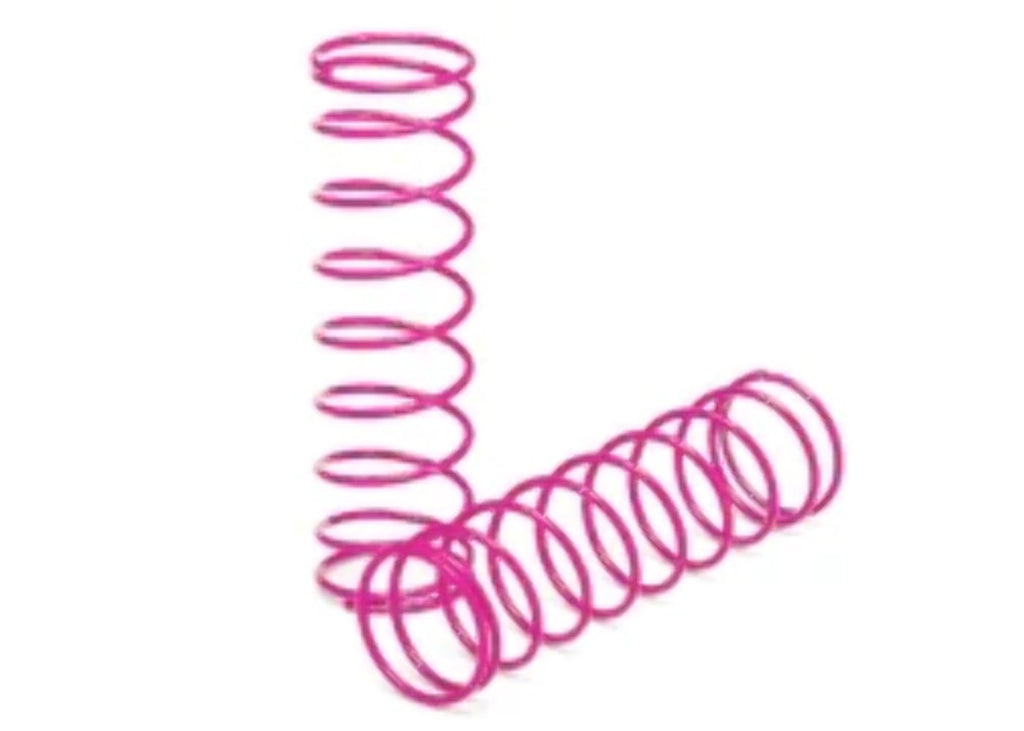 Traxxas 2457P Springs, Rear (Pink) (2)