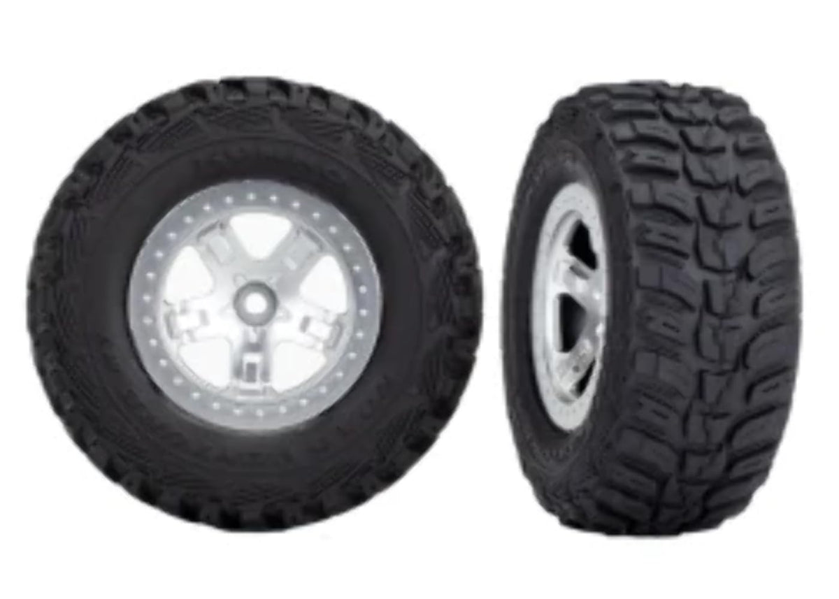 Traxxas 5880X Tires & Wheels, Assembled, Glued