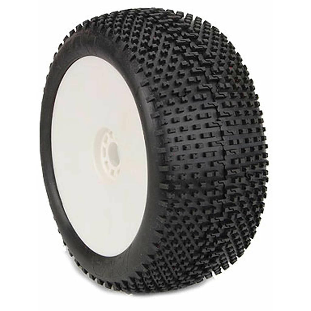 AKA 14111XRW  Truggy Evo IB SLW Tires Prmnt Wh