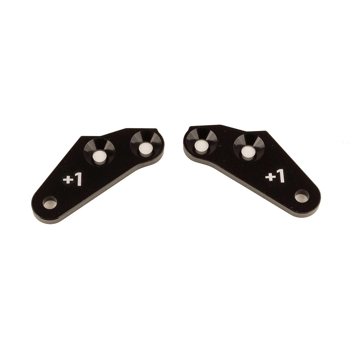 Team Associated 81640 RC8B4 Steering Block Arms, +1, Aluminum, for RC8B4.1/RC8B4.1e