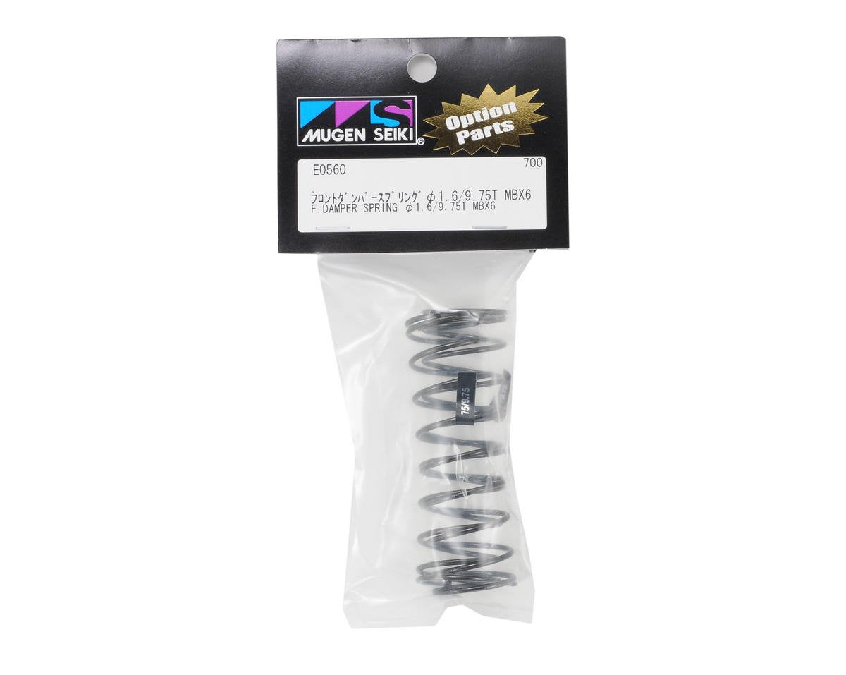 MUGEN E0560 FRONT SHOCK/DAMPER SPRING VERY SOFT MBX-6