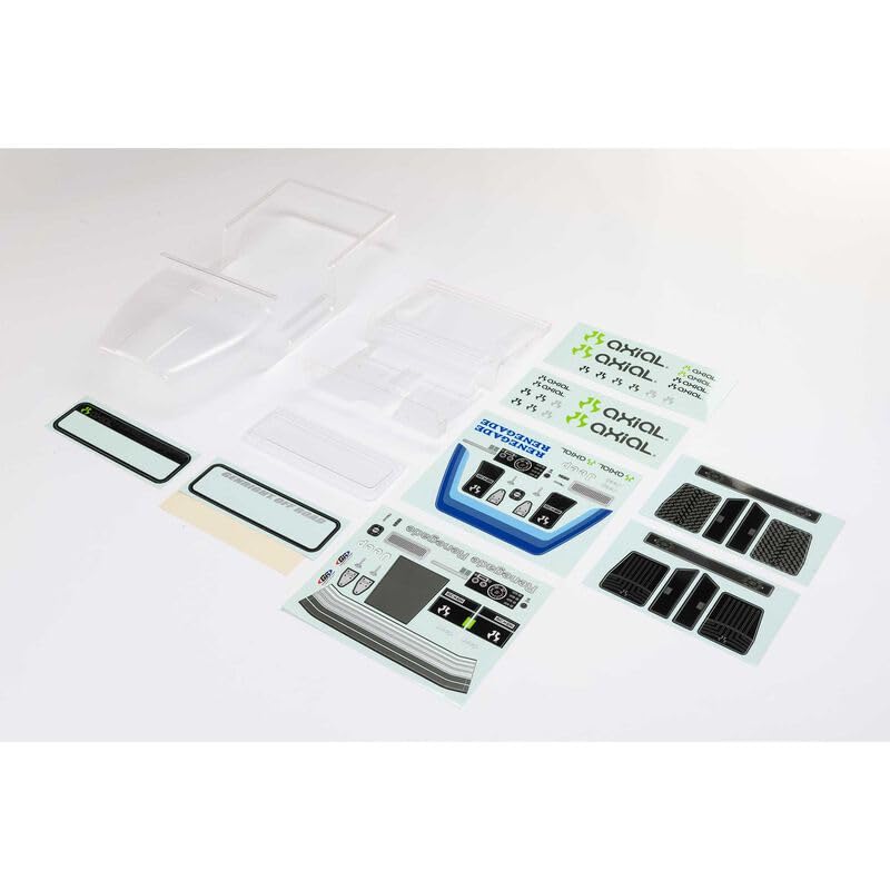 Axial AXI230057 Jeep CJ-7 Body Set, Clear: SCX10 III