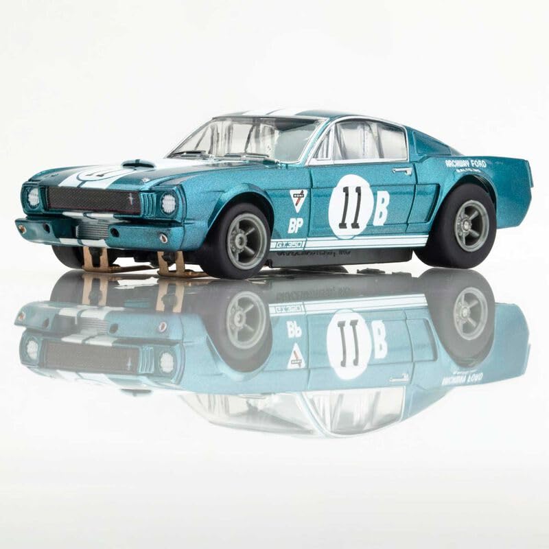 AFX 22071 Shelby GT350R 1965 Donohue White/Blue