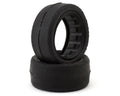 J Concepts 404706 Smoothie 2, 2wd Front, Thick Sidewall - Silver Compound