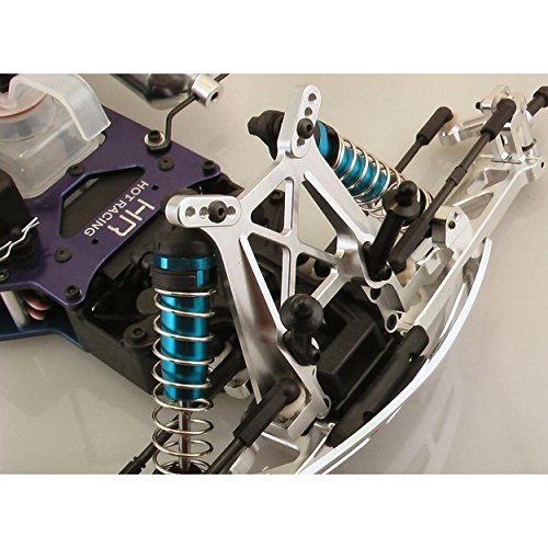 Hot Racing GTT2808 Silver Aluminum Front Shock Tower Gt2