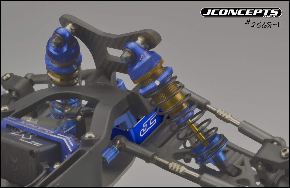 J Concepts JCO25682 Front Camber Link Mount Bulkhead, Black:B6, B6D