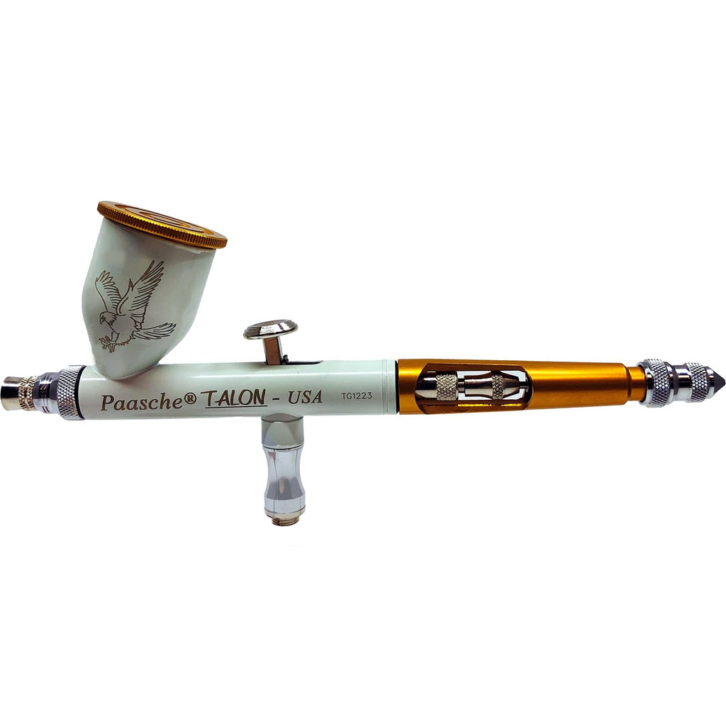 Paasche C-TG2-WG Talon Airbrush Only (.38mm) (Cerakote Coated White-Gold)