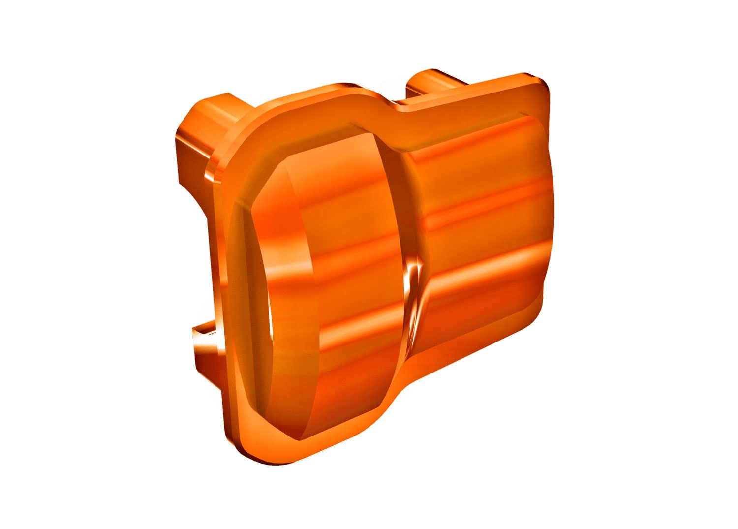 Traxxas 9787-ORNG Axle Cover, 6061-T6 Aluminum (Orange-Anodized) (2)