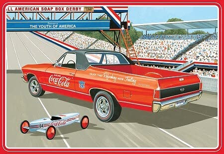 AMT 1362 1968 Chevy El Camino SS (Coca-Cola) Model Kit