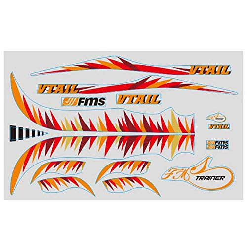FMS FT109 Decal: V-tail 800mm
