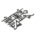 Axial AX31550 Rear Body Post Set: SCX10 II